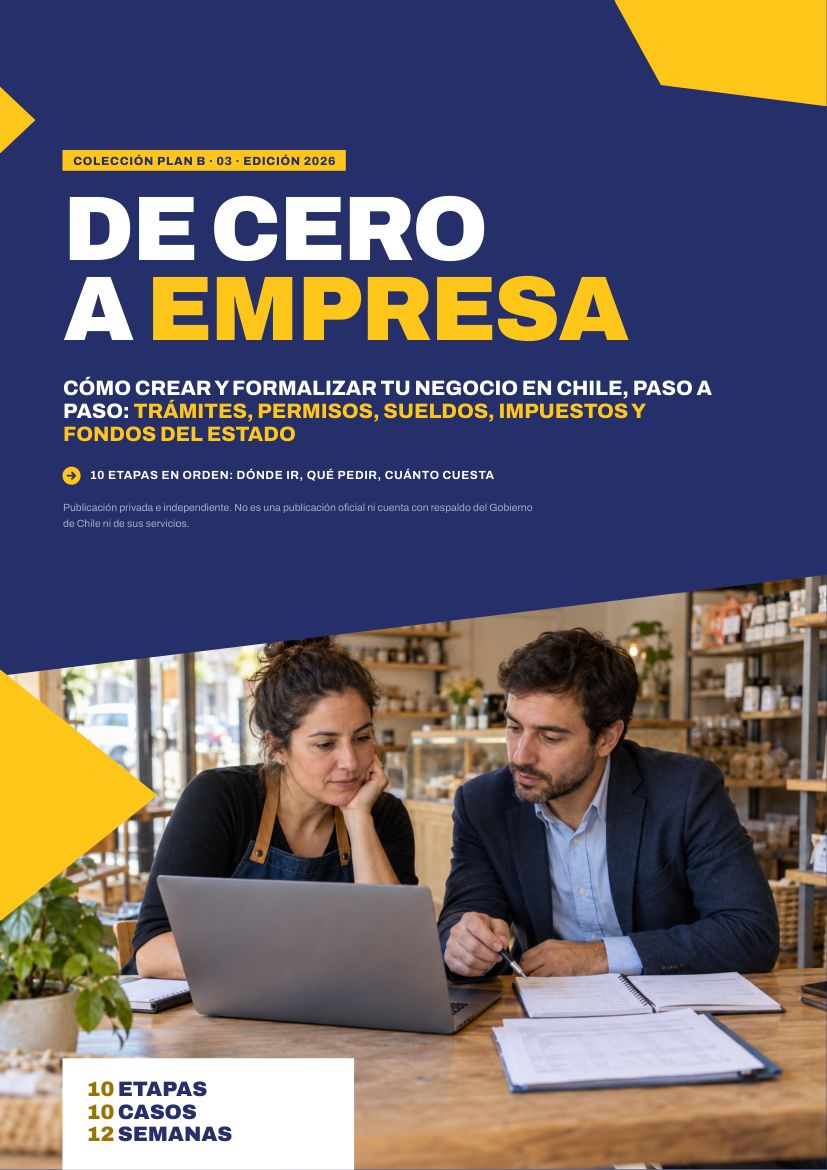 Ebook De cero a empresa: cómo crear una empresa en Chile paso a paso