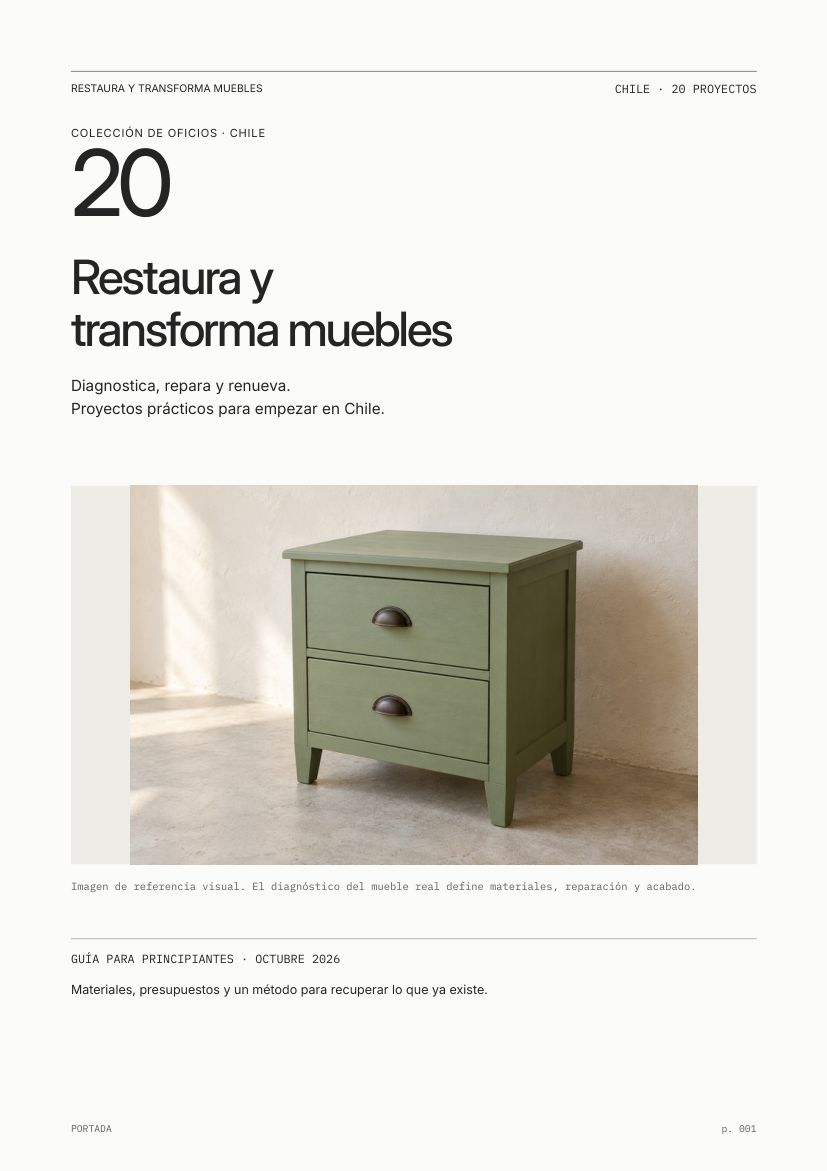 Portada del libro Restaura y transforma muebles